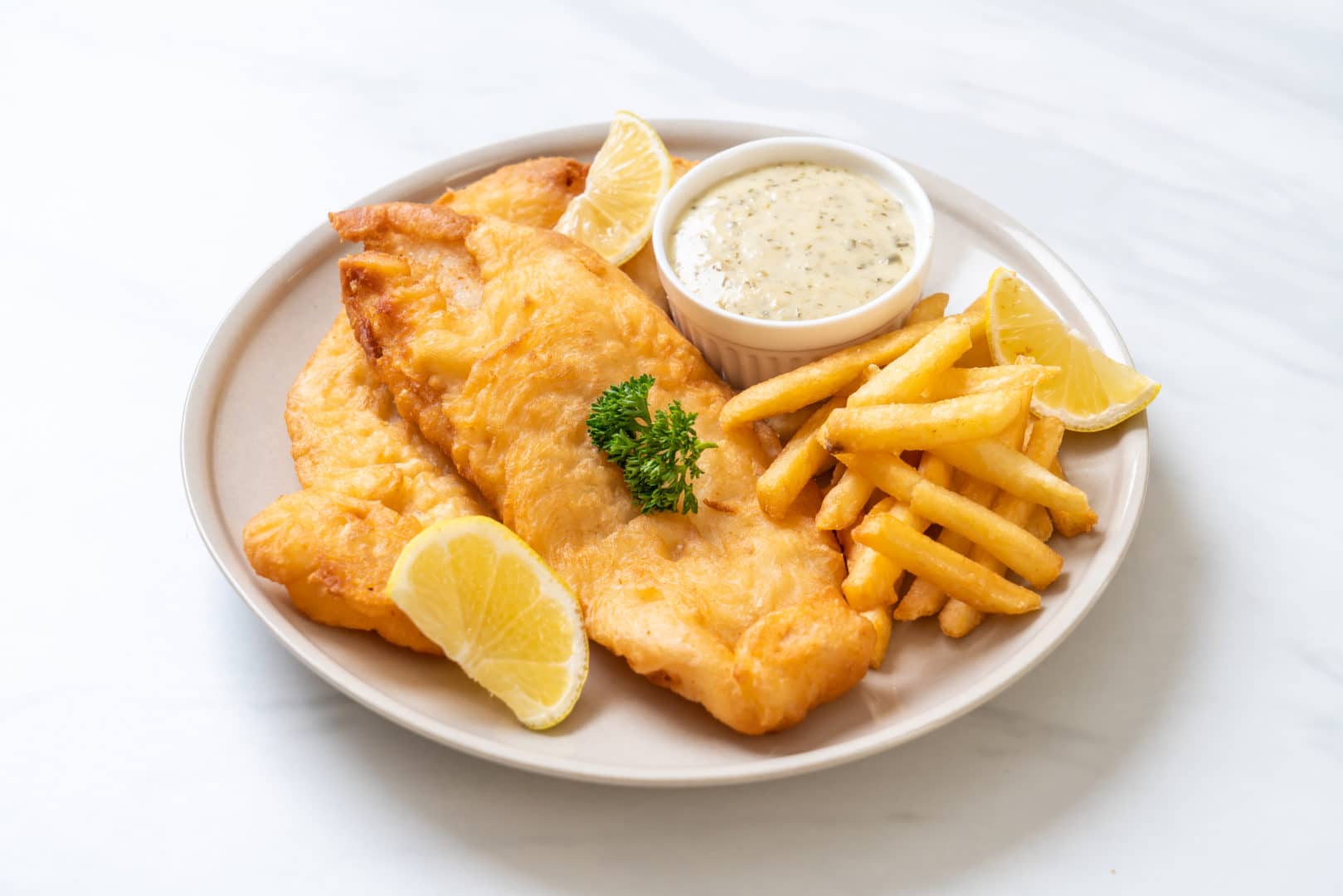 fish and chips - Restaurant