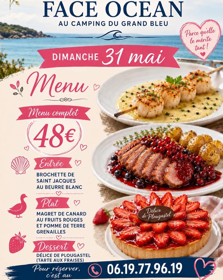 FETE DES MERES Le restaurant Face Ocean au 1 1400246758797141 - Penmarc'h Guilvinec Pays Bigouden FETE DES MERES Le restaurant Face Ocean au 1 1400246758797141 - Penmarc'h Guilvinec Pays Bigouden